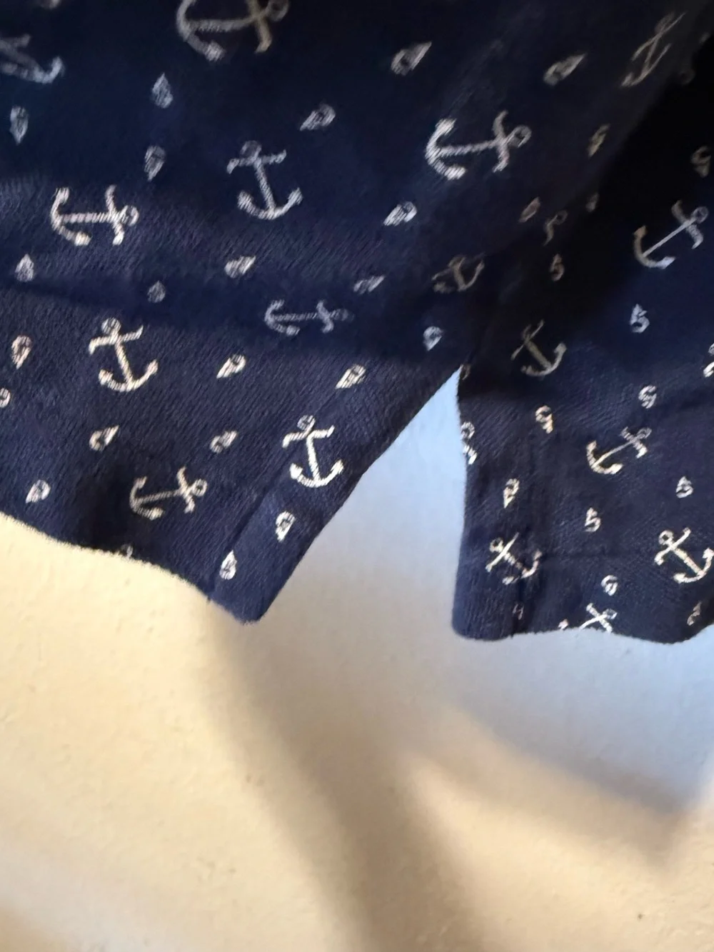 Polo by Ralph Lauren Men’s Navy Henley White Anchor Print and Red Polo‎ Pony XXL